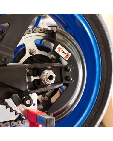 SUZUKI GSX-8R - Carter de chaine NOIR satiné