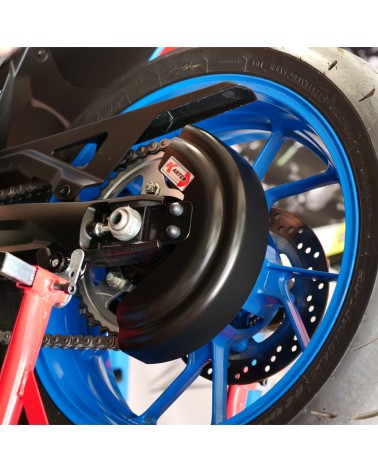 SUZUKI GSX-8R - Carter de chaine NOIR satiné