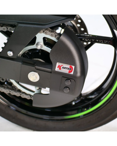 KAWASAKI NINJA 500 from 2024 - BLACK satin chain guard