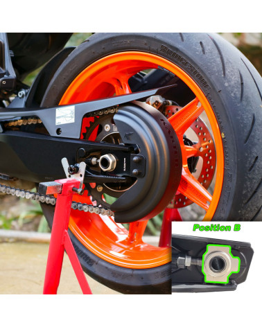 KTM 690 SMC R - BLACK chain guard