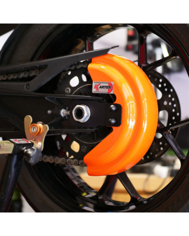 KTM 690 SMC R - Orange chain guard
