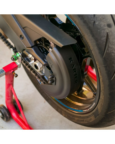 CFMOTO 675SR-R from 2024 - BLACK chain guard