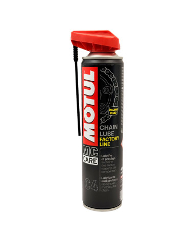 Racing Motorcycle Chain Maintenance Pack with Built-in Brush