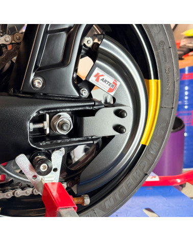 TRIUMPH TRIDENT 660 from 2020 - BLACK chain guard