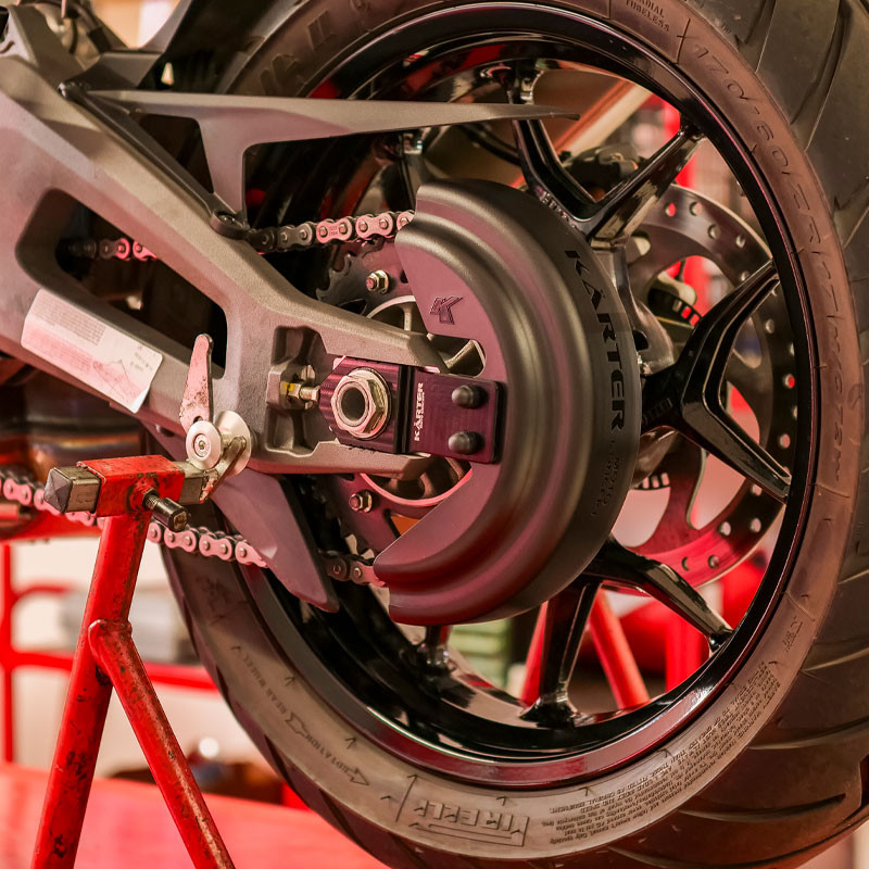 DUCATI MONSTER 937 - BLACK chain guard