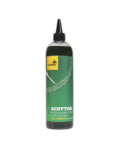 Biodegradable Oil from 0 to 40°C - Scottoil Green 500ml