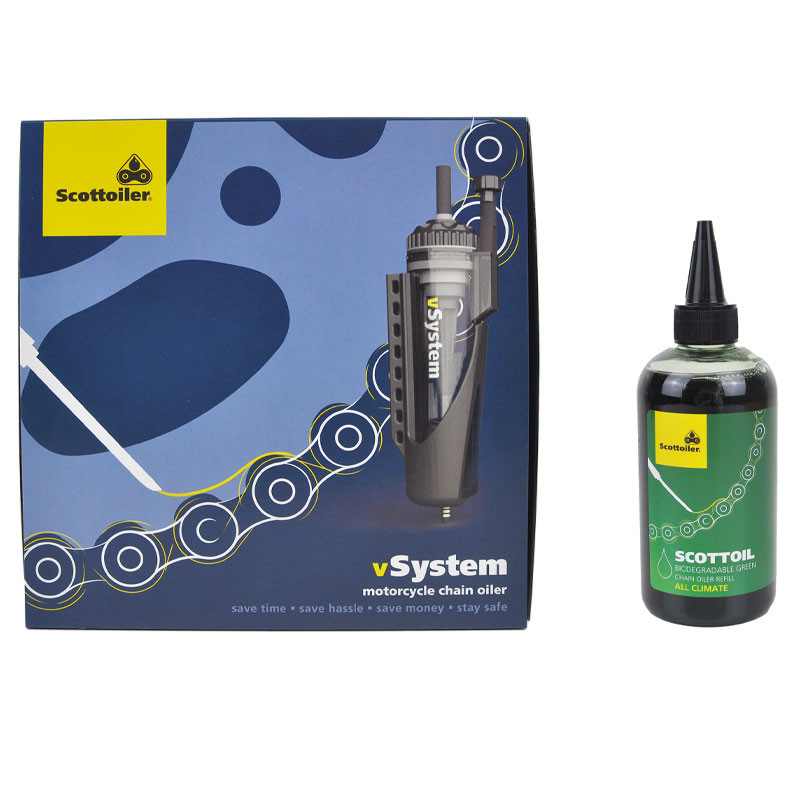 Scottoiler vSystem - Pneumatic chain oiler
