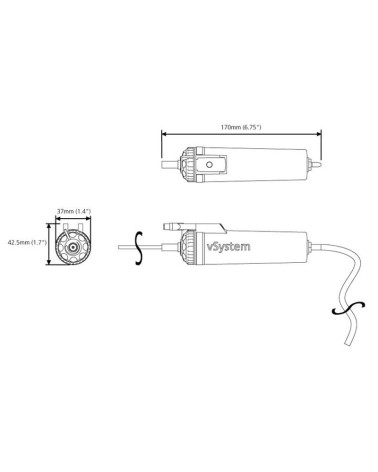 Scottoiler vSystem - Pneumatic chain oiler