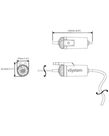 Scottoiler vSystem Micro Edition - Pneumatic chain oiler