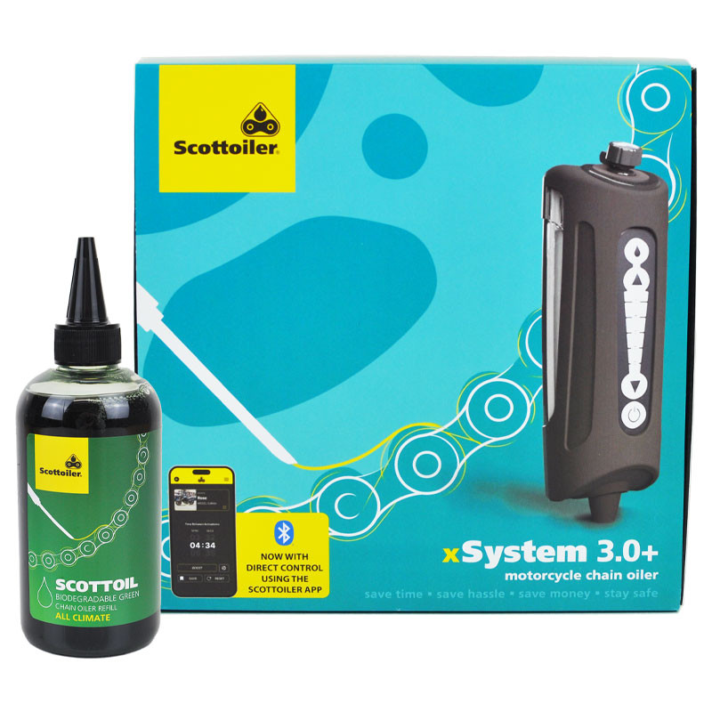 Scottoiler xSystem 3.0+ | Electronic chain oiler with Bluetooth control