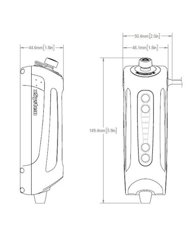 Scottoiler xSystem 3.0+ | Electronic chain oiler with Bluetooth control