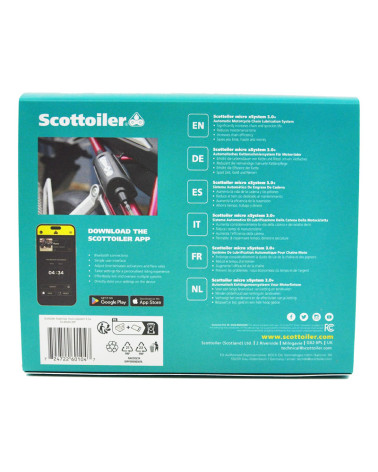 Scottoiler xSystem 3.0+ Micro Edition - Electronic chain oiler with Bluetooth control
