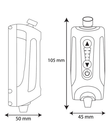 Scottoiler xSystem 3.0+ Micro Edition - Electronic chain oiler with Bluetooth control