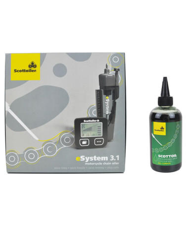 Scottoiler eSystem 3.1 - Electronic chain oiler with control display