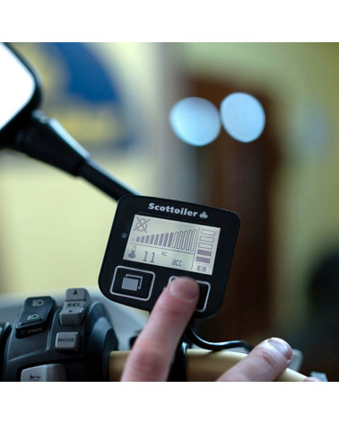 Scottoiler eSystem 3.1 - Electronic chain oiler with control display