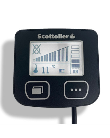 Scottoiler eSystem 3.1 - Electronic chain oiler with control display