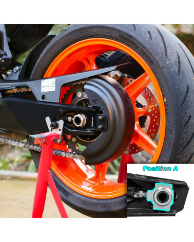 KTM 990 RC R from 2025 - BLACK chain guard