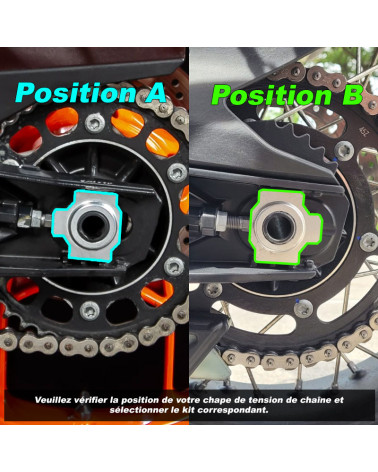 KTM 990 RC R from 2025 - BLACK chain guard