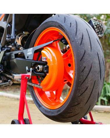 KTM 990 DUKE R from 2025 - Orange chain guard