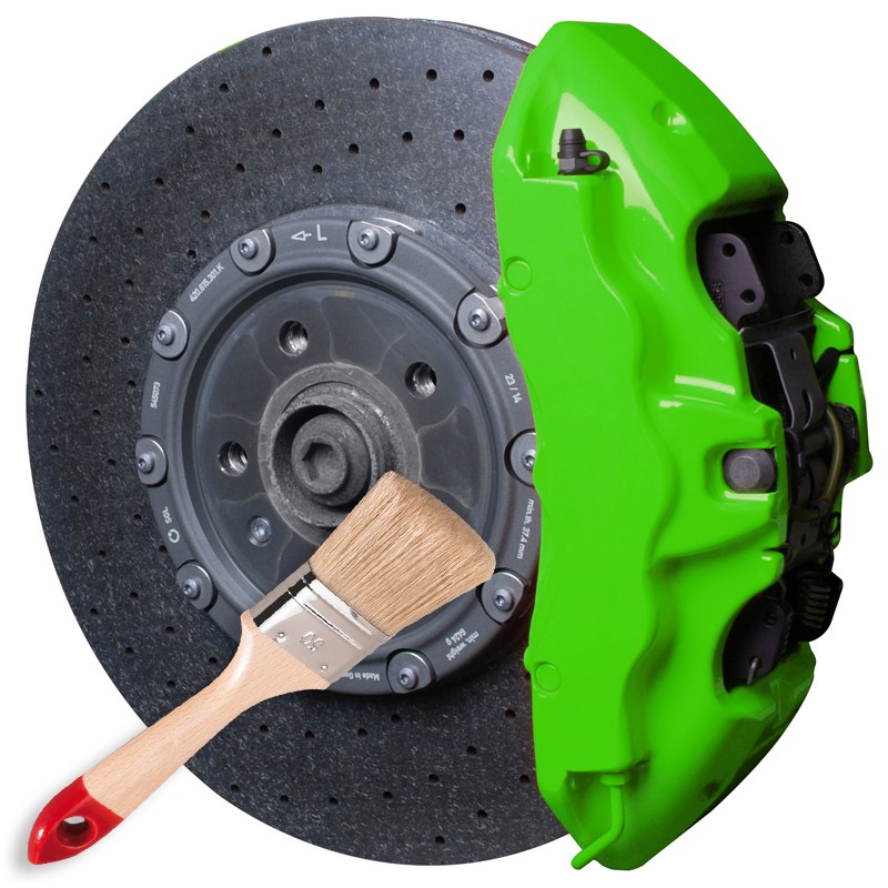 Peinture pour Etrier de frein VERT effet Néon
