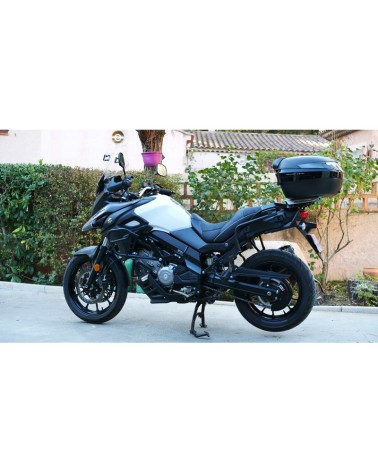 SUZUKI V-STROM 650 - Carter de chaine NOIR satiné