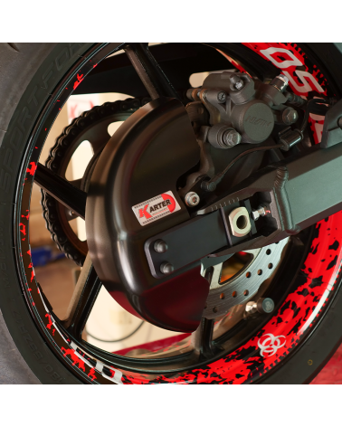 KAWASAKI VERSYS 1000 - Carter de disque - NOIR satiné