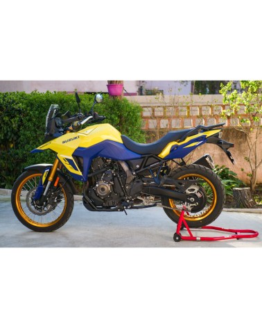 SUZUKI V-STROM 800DE - Carter de chaine NOIR satiné