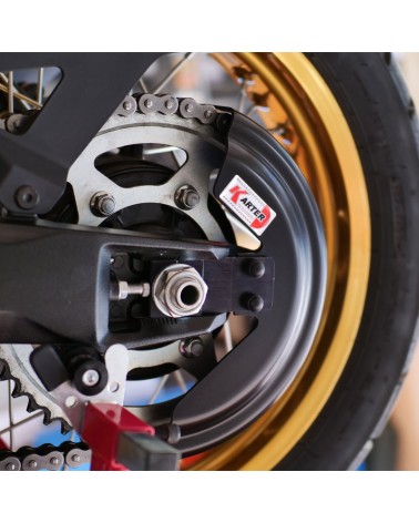 SUZUKI V-STROM 800DE - Carter de chaine NOIR satiné