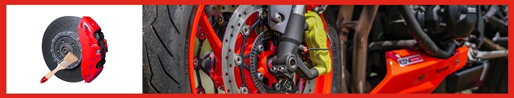 PAINT FOR MOTORCYCLE BRAKE CALIPER